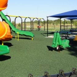 Playground Rubber Mulch for Poolside Park