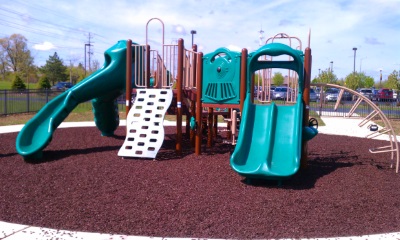 Rubber Playground Mulch image
