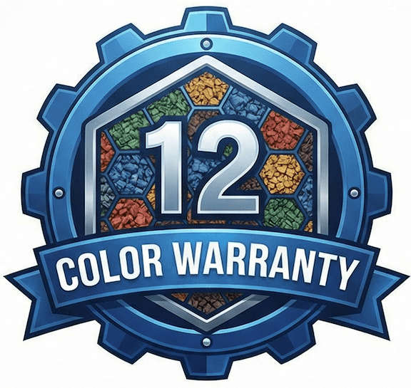 12-year color guarantee